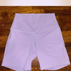 LULULEMON Align Purple Biker Shorts 6” RARE